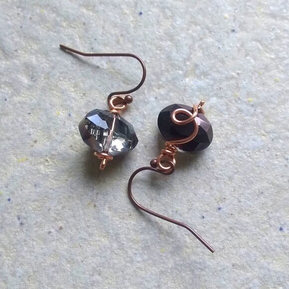 Reversible! Sexy Glam Bling Drop Earrings! Think Clubbing & Festive Evening Wear - Picture 1 of 8